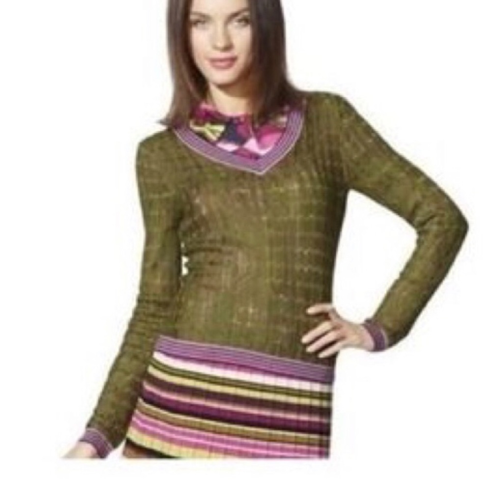 Missoni for Target Green Sweater - Size XL